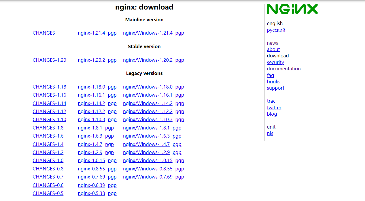 官网下载安装包